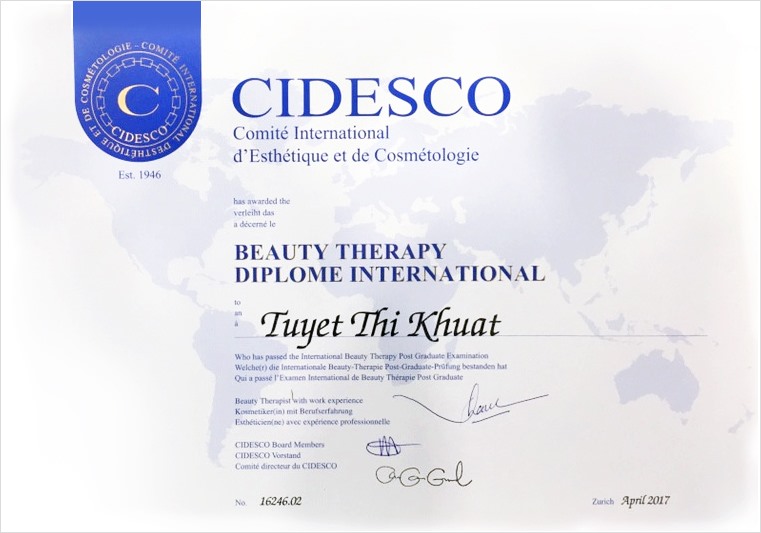 chung chi cidesco hoc o dau